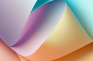 Abstract 3D Red blue yelllow rainbow texture geometric colorful background Free Photo