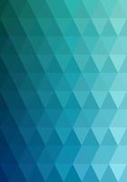 Triangle shape pattern ocean blue gradient. Abstract background. Texture design for publications, covers, posters, flyers, brochures, banners, backdrops, walls. Vector illustration.