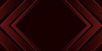 3D gradient abstract background. Red arrowhead triangle. Three layer rectangular frame. Design element for templates, cards, covers, banners, posters, backdrops, wall. Vector illustration.