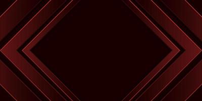 3D gradient abstract background. Red arrowhead triangle. Three layer rectangular frame. Design element for templates, cards, covers, banners, posters, backdrops, wall. Vector illustration.