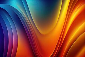 abstract colorful gradient background for design as banner, ads, and presentation concept. colored abstract background. Smooth transitions of iridescent colors. Colorful gradient. photo