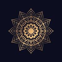 Luxury mandala background design vector logo icon illustration for print