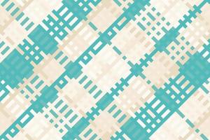 Tartan Plaid With Vintage Color Pattern. vector