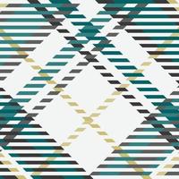 Tartan Plaid With Vintage Color Pattern. vector