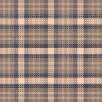 Tartan Plaid With Vintage Color Pattern. vector