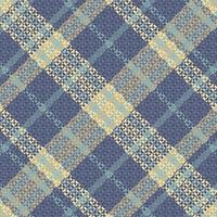 Tartan Plaid With Vintage Color Pattern. vector