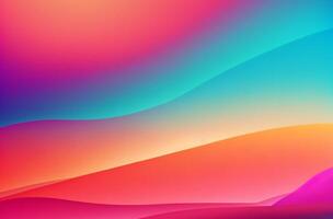 Abstract Red Yelllow Blue Lines 3D texture geometric colorful background Free Photo