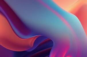 Abstract Red Yelllow Blue Lines 3D texture geometric colorful background Free Photo