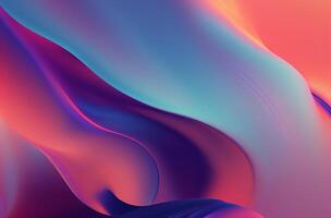 Abstract Red Yelllow Blue Lines 3D texture geometric colorful background Free Photo