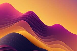Abstract Red Yelllow Blue Lines 3D texture geometric colorful background Free Photo