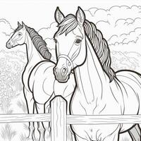 kids coloring page cartoon coloring page illustration vector. For kids coloring book photo