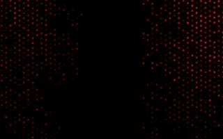 Dark Red vector backdrop with dots.