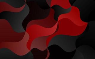 Light Red vector background with lava shapes.