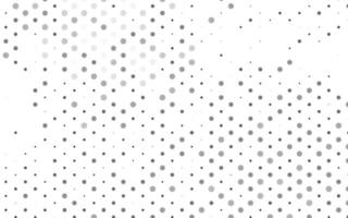 Light Silver, Gray vector cover with spots.