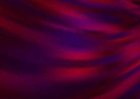 Dark Purple vector blurred shine abstract template.