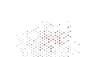 Light Red vector texture with beautiful stars.