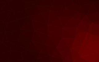 Dark Red vector abstract polygonal layout.