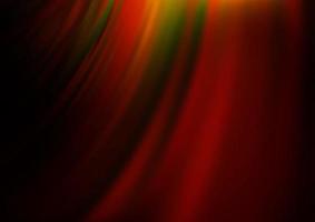 Dark Orange vector template with bent lines.