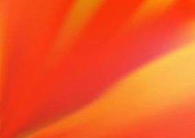 Light Orange vector blurred shine abstract background.