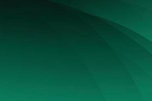 Gradient green curved background. vector