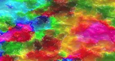 Colorful gradient background. Multicolored gradient blurred texture. Abstract twisted colors.Fractal motion graphic.Watercolor background animation.Abstract holographic motion graphic. video