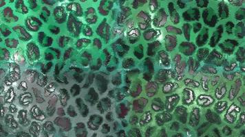 eopard hud mönster abstrakt stil, textil och mode tyg, vintage stil konsistens, djur hud bakgrund, leopard designad textil- skriva ut mönster, abstrakt leopard textur design video