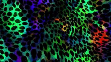 Abstract leopard texture backgroun movie,Animal skin background animation video