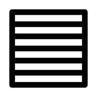 Lines in square vector icon design. Abstract geometric flat icon.