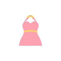 Nightgown color vector icon