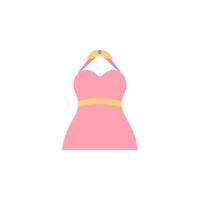 Nightgown color vector icon