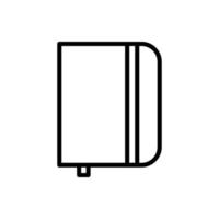 Notebook vector icon