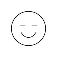 Happy, agree, emotions vector icon