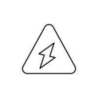 Sign, energy vector icon