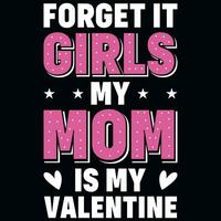 Mother's day typography tshirt design vector design