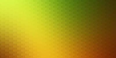 Light Green, Yellow vector background in polygonal style.