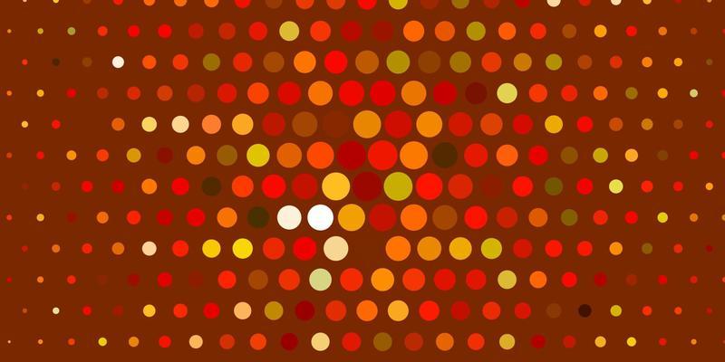 Light Green, Yellow vector layout with circle shapes.