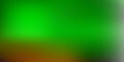 Light green, red vector blur pattern.