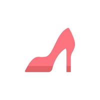 Shoe color vector icon