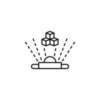 augmented reality, technology, virtual reality vector icon