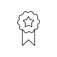 Badge, star, SEO vector icon