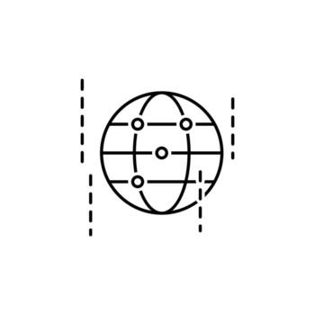 data, network vector icon