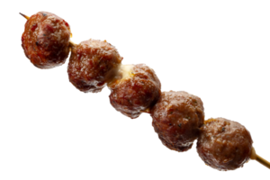 Beef meatball skewer png