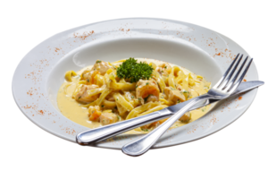 shrimp with pasta, haute cuisine png