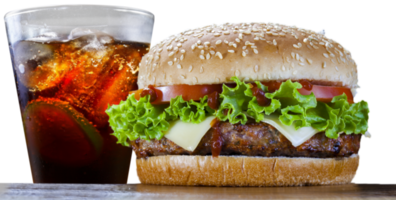 hamburguesa con soda reajuste salarial png