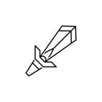 Sword vector icon