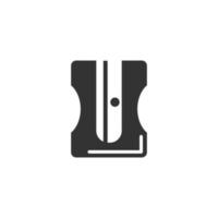 Pencil sharpener, pencil vector icon