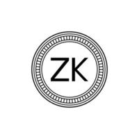 Zambia Currency Symbol, Zambian Kwacha Icon, ZMW Sign. Vector Illustration