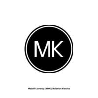 Malawi Currency Symbol, Malawian Kwacha Icon, MWK Sign. Vector Illustration