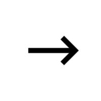 arrow, right, navigation vector icon