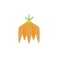 Herb, ylang-ylang vector icon